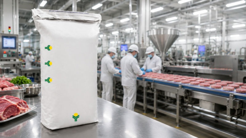 Proteínas lácteas para cárnicos planta de carne 