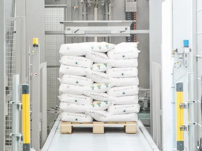Costales de caseína ácida y caseína renina, ingredientes lácteos industriales Lactoprot